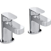 Bristan Frenzy Bath Taps (Pair, Chrome).