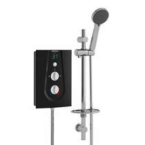 Bristan Glee Electric Shower With Digital Display 10.5kW (Black).