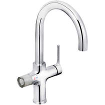 Bristan Rapid 4 In 1 Instant Boiling Water Kitchen Tap (Chrome).