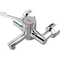 Premier CD324 Reef Thermostatic Bath Shower Mixer - Chrome Finish, Ceramic Disc