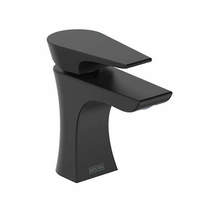 Bristan Hourglass Basin Mixer Tap With Clicker Waste (Black).