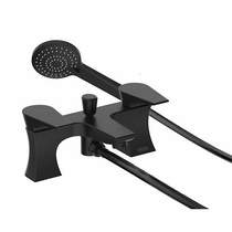 Bristan Hourglass Bath Shower Mixer Tap (Black).