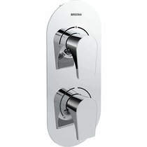 Bristan Hourglass Concealed Shower Valve (2 Outlets, Chrome).