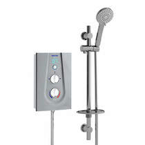 Bristan Joy Thermostatic Electric Shower With Digital Display 9.5kW (Silver).