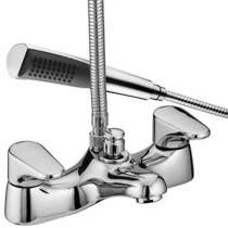 Bristan Jute Eco Bath Shower Mixer Tap (6 l/min, Chrome).