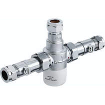 Bristan Commercial Thermostatic Blending Valve With Isolation TMV3 (15mm)