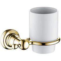 Bristan 1901 Tumbler & Holder (Gold).