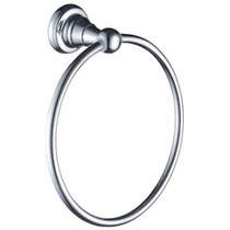 Bristan 1901 Towel Ring (Chrome).