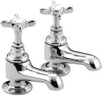 Bristan 1901 Bath Taps, Chrome Plated. N34CCD