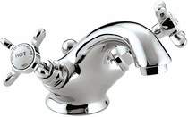 Bristan 1901 Basin Mixer Tap & Pop Up Waste, Chrome Plated. NBASCCD