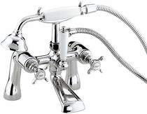 Bristan 1901 Bath Shower Mixer Tap, Chrome Plated. NBSMCCD
