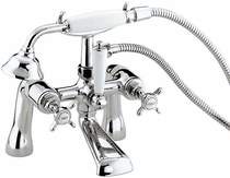 Bristan 1901 bath shower mixer tap, chrome plated. nbsmccd