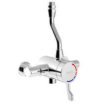 Bristan Commercial Exposed Mini Shower Valve With Top Outlet (TMV3).