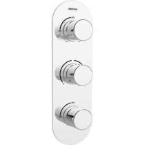 Bristan Pivot Thermostatic Dual Shower Valve With 2 x Stopcocks CLEARANCE.