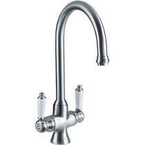 Bristan Renaissance Easy Fit Mixer Kitchen Tap (TAP ONLY, Brushed Nickel).