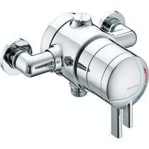 Bristan Commercial Exposed Shower Valve With Dual Controls (TMV3).