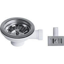 Bristan Accessories Economy Basket Strainer Sink Waste With Overflow.