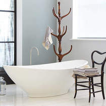BC Designs Kurv Bath 1890mm (Polished White).