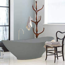 BC Designs Kurv ColourKast Bath 1890mm (Industrial Grey).