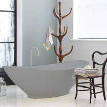 BC Designs Kurv ColourKast Bath 1890mm (Powder Grey).