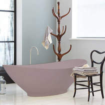 BC Designs Kurv ColourKast Bath 1890mm (Satin Rose).