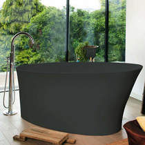 BC Designs Delicata ColourKast Bath 1520mm (Gunmetal).