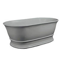 BC Designs Bampton ColourKast Bath 1555mm (Industrial Grey).