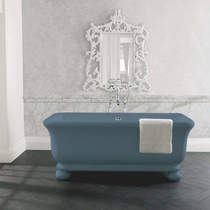 BC Designs Senator ColourKast Bath With Feet 1804mm (Powder Blue).