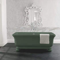 BC Designs Senator ColourKast Bath With Feet 1804mm (Khaki Green).