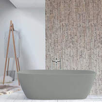 BC Designs Vive ColourKast Bath 1610mm (Industrial Grey).