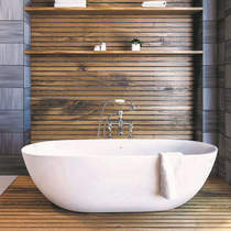 BC Designs Crea Bath 1665mm (Polished White).