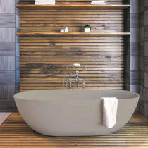 BC Designs Crea ColourKast Bath 1665mm (Powder Grey).