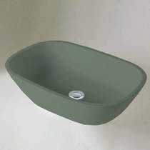 BC Designs Vive ColourKast Basin 530mm (Khaki Green).