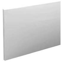 BC Designs SolidBlue Reinforced End Bath Panel 700x520mm (White).