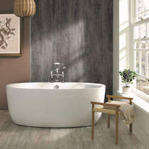 BC Designs Tamorina Freestanding Bath 1700mm (Gloss White).