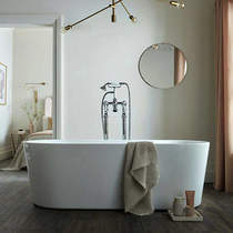 BC Designs Viado Bath 1580mm (Gloss White).