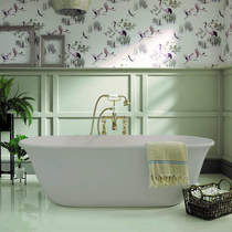 BC Designs Omnia ColourKast Bath 1615mm (Powder Grey).