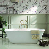 BC Designs Omnia Bath 1615mm (Matt White).