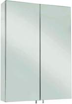 Croydex Cabinets Anton Mirror Bathroom Cabinet.  500x670x120mm.