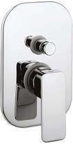 Crosswater Atoll Manual Shower Valve With Diverter (Chrome).