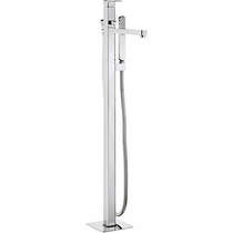 Crosswater Atoll Floorstanding Bath Shower Mixer Tap (Chrome).