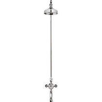 Crosswater Belgravia Thermostatic 2 Outlet Shower / Bath Kit (Chrome).
