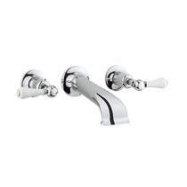 Crosswater Belgravia Wall Mounted Bath Filler Tap (Lever, Chrome).