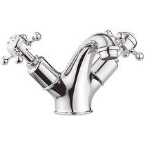 Crosswater Belgravia Basin Mixer Tap (Crosshead, Chrome).