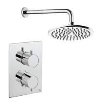 Crosswater MPRO Crossbox Shower Set 1 200mm (Chrome).