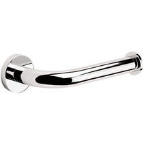 Crosswater central toilet roll holder (chrome).