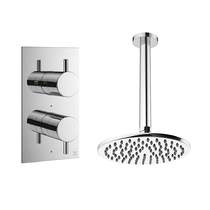Crosswater MPRO Design Shower Set 1,  200mm Head & Ceiling Arm (Chrome).