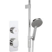 Crosswater Pier Thermostatic Shower Valve With Slide Rail Kit (1 Outlet).