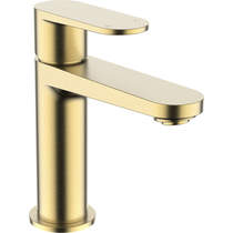 Crosswater Drift Basin Mixer Tap With Clicker Waste (Br Brass).