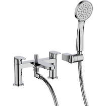 Crosswater Drift Bath Shower Mixer Tap (Chrome).